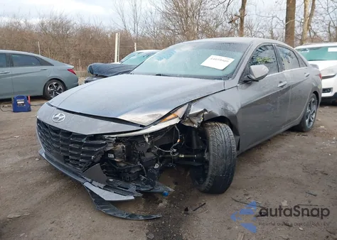 2023 Hyundai Elantra Limited z USA, uszkodzony, nr VIN KMHLP4AG8PU481772
